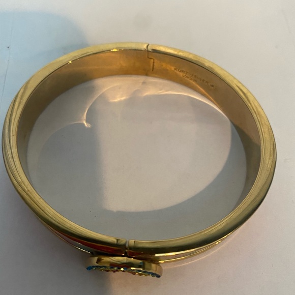 Kurt Geiger London Crystal Rainbow Hinge Bangle - Picture 6 of 7